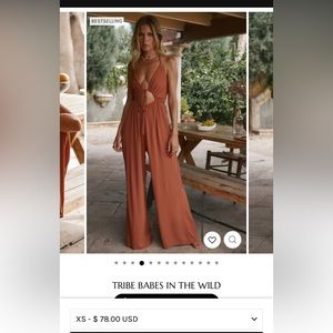 12th tribe jumpsuit - NWT